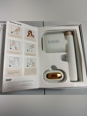 BoSidin Handheld IPL Hair Removal Device - White & Gold
